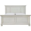 The appearance of Robbinsdale Antique White Queen Panel Bed designed by Signature Design by Ashley in the transitional interior design. This antique white piece of furniture was selected by 1StopBedrooms from Robbinsdale Collection to add a touch of cosiness and style into your home. Sku: B742-54;B742-57;B742-96. Bed Type: Panel Bed. Material: Wood. Bed Size: Queen.