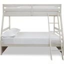 The appearance of Robbinsdale Antique White Twin Over Full Bunk Bed designed by Signature Design by Ashley in the transitional interior design. This antique white piece of furniture  was selected by 1StopBedrooms from Robbinsdale Collection to add a touch of cosiness and style into your home. Sku: B742-58P;B742-58R. Bed Type: Bunk Bed. Material: Wood. Bed Size: Twin Over Full.