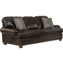 The appearance of Roberto 94 Inch Top Grain Italian Leather Match Sofa In Cocoa designed by Jackson in the traditional interior design. This cocoa piece of furniture was selected by 1StopBedrooms from Roberto Collection to add a touch of cosiness and style into your home. Sku: 524103126809306809. Material: Leather.