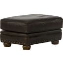 The appearance of Roberto Italian Top Grain Leather Match Ottoman In Cocoa designed by Jackson in the traditional interior design. This cocoa piece of furniture was selected by 1StopBedrooms from Roberto Collection to add a touch of cosiness and style into your home. Sku: 524110126809306809. Material: Leather.