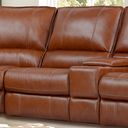 The appearance of Rockford Power Armless Recliner In Verona Saddle designed by Parker House in the transitional interior design. This verona saddle piece of furniture was selected by 1StopBedrooms from Rockford Collection to add a touch of cosiness and style into your home. Sku: MROC#810P-VSA. Material: Leather.