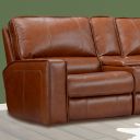 The appearance of Rockford Power Left Arm Facing Recliner In Verona Saddle designed by Parker House in the transitional interior design. This verona saddle piece of furniture was selected by 1StopBedrooms from Rockford Collection to add a touch of cosiness and style into your home. Sku: MROC#811LPH-VSA. Material: Leather.