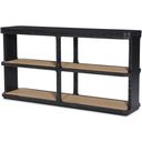 The appearance of Rohan Console Table In Black designed by Century Furniture in the modern / contemporary interior design. This black piece of furniture  was selected by 1StopBedrooms from Curate Collection to add a touch of cosiness and style into your home. Sku: CT6094. Material: Wood.