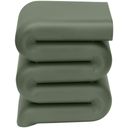 Roland Iron End Table In Green