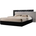 The appearance of Roma Black and Grey Lacquer Queen Platform Bed designed by J&M in the modern / contemporary interior design. This grey piece of furniture was selected by 1StopBedrooms from Roma Collection to add a touch of cosiness and style into your home. Sku: 17777-Q. Bed Type: Platform Bed. Material: Wood. Bed Size: Queen.