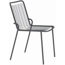 The appearance of Roma Chair Set Of 4 In Grey designed by Bellini Modern Living in the modern / contemporary interior design. This grey piece of furniture  was selected by 1StopBedrooms from Roma Collection to add a touch of cosiness and style into your home. Sku: Roma GRY. Material: Metal.