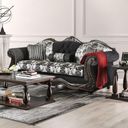 The appearance of Ronja Sofa In Black designed by Furniture of America in the traditional interior design. This black piece of furniture was selected by 1StopBedrooms from Ronja Collection to add a touch of cosiness and style into your home. Sku: SM6432-SF. Material: Chenille.