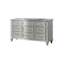Rory Acacia Wood Dresser in Silver