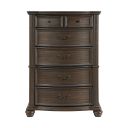 Rosalinda 5-Drawer Chest In Mahogany
