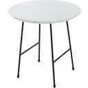 The appearance of Rossmore Black Base Side Table With White Top designed by LeisureMod in the modern / contemporary interior design. This white piece of furniture was selected by 1StopBedrooms from Rossmore Collection to add a touch of cosiness and style into your home. Sku: RSBL-19W. Material: MDF.