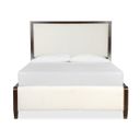 The appearance of Rowan Queen Upholstered Panel Bed In Espresso designed by Magnussen in the coastal interior design. This espresso piece of furniture  was selected by 1StopBedrooms from Rowan Collection to add a touch of cosiness and style into your home. Sku: B5769-55H;B5769-55F;B5769-55R. Bed Size: Queen. Material: Veneer. Bed Type: Upholstered Bed.