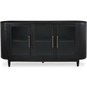 The appearance of Rowanbeck Dining Server In Black designed by Signature Design by Ashley in the modern / contemporary interior design. This black piece of furniture was selected by 1StopBedrooms from Rowanbeck Collection to add a touch of cosiness and style into your home. Sku: D821-60. Material: Glass.