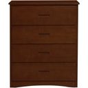 Rowe Dark Cherry 4 Drawer Chest