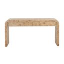Rowena Console Table In Natural and Brown