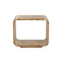 Rowena End Table In Natural and Brown