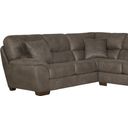 The appearance of Royce LAF Section In Taupe designed by Jackson in the traditional interior design. This taupe piece of furniture  was selected by 1StopBedrooms from Royce Collection to add a touch of cosiness and style into your home. Sku: 404362117619127619. Material: Fabric. Layout: Sofa & Chaise.