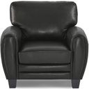 The appearance of Rubin Black Chair designed by Homelegance in the modern / contemporary interior design. This black piece of furniture  was selected by 1StopBedrooms from Rubin Collection to add a touch of cosiness and style into your home. Sku: 9734BK-1. Material: Vinyl.