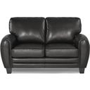 The appearance of Rubin Black Loveseat designed by Homelegance in the modern / contemporary interior design. This black piece of furniture  was selected by 1StopBedrooms from Rubin Collection to add a touch of cosiness and style into your home. Sku: 9734BK-2. Material: Vinyl.