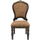 The appearance of Russian Hill Warm Cherry Side Chair Set of 2 designed by Homelegance in the traditional interior design. This brown piece of furniture  was selected by 1StopBedrooms from Russian Collection to add a touch of cosiness and style into your home. Sku: 1808S. Material: Wood.