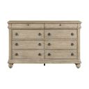 The appearance of Rustic Traditions 8 Drawer Dresser In Saddle Tan designed by Liberty in the traditional interior design. This saddle tan piece of furniture was selected by 1StopBedrooms from Rustic Traditions Collection to add a touch of cosiness and style into your home. Sku: 589WT-BR31. Material: Solid Rubberwood.