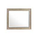 The appearance of Rustic Traditions Landscape Mirror In Saddle Tan designed by Liberty in the traditional interior design. This saddle tan piece of furniture was selected by 1StopBedrooms from Rustic Traditions Collection to add a touch of cosiness and style into your home. Sku: 589WT-BR51. Material: Solid Rubberwood.