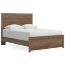Ryderton Queen Panel Bed In Auburn