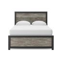 The appearance of Ryderton Queen Panel Bed In Black and Gray designed by Signature Design by Ashley in the transitional interior design. This black and gray piece of furniture  was selected by 1StopBedrooms from Ryderton Collection to add a touch of cosiness and style into your home. Sku: NCB1118-71;NCB1118-96. Bed Type: Panel Bed. Bed Size: Queen.