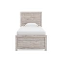 Ryderton Twin Panel Bed In Gray