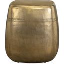 Saguaro Indoor-Outdoor Side Table In Gold and Brass