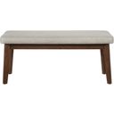 The appearance of Salerno Bench In Brown designed by Crown Mark in the transitional interior design. This brown piece of furniture was selected by 1StopBedrooms from Salerno Collection to add a touch of cosiness and style into your home. Sku: 2311-BENCH. Material: Wood.