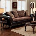 The appearance of San Roque Sofa In Brown designed by Furniture of America in the traditional interior design. This brown piece of furniture was selected by 1StopBedrooms from San Roque Collection to add a touch of cosiness and style into your home. Sku: SM7635N-SF. Material: Wood.