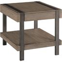 The appearance of Sandler Drawer End Table In Gray designed by Hammary in the modern / contemporary interior design. This gray piece of furniture  was selected by 1StopBedrooms from Sandler Collection to add a touch of cosiness and style into your home. Sku: 180-915. Material: Wood.