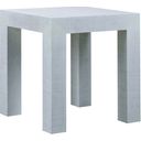 The appearance of Sanibel Side Table In White and Cream designed by Chelsea House in the modern / contemporary interior design. This white/cream piece of furniture  was selected by 1StopBedrooms from Jamie Merida Collection to add a touch of cosiness and style into your home. Sku: 385288. Material: Raffia.