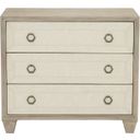 The appearance of Santa Barbara Nightstand - 34" designed by Bernhardt in the modern / contemporary interior design. This sandstone piece of furniture was selected by 1StopBedrooms from Santa Barbara Collection to add a touch of cosiness and style into your home. Sku: 385218. Material: Wood.