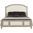 The appearance of Santa Barbara Upholstered Queen Panel Bed designed by Bernhardt in the modern / contemporary interior design. This sandstone piece of furniture was selected by 1StopBedrooms from Santa Barbara Collection to add a touch of cosiness and style into your home. Sku: 385FR64;385H64. Bed Type: Panel Bed. Material: Fabric. Bed Size: Queen.