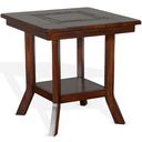 The appearance of Santa Fe End Table In Dark Brown designed by Sunny Designs in the traditional interior design. This dark chocolate piece of furniture was selected by 1StopBedrooms from Santa Fe Collection to add a touch of cosiness and style into your home. Sku: 3175DC2-E. Material: Solid Wood.