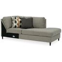 Santasia Right-Arm Facing Corner Chaise In Granite