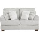 The appearance of Santiago Loveseat In Gray designed by Homelegance in the modern / contemporary interior design. This gray piece of furniture was selected by 1StopBedrooms from Santiago Collection to add a touch of cosiness and style into your home. Sku: 9558LG-2. Material: Microfiber.