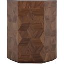 Santiago Side Table In Natural Walnut