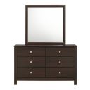 Santino Dresser and Mirror Set In Espresso