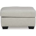 The appearance of Santorine Ottoman In Bone designed by Signature Design by Ashley in the modern / contemporary interior design. This bone piece of furniture was selected by 1StopBedrooms from Santorine Collection to add a touch of cosiness and style into your home. Sku: 2170814. Material: Faux Leather.