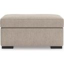 The appearance of Sararose Ottoman In Heather designed by Signature Design by Ashley in the traditional interior design. This heather piece of furniture was selected by 1StopBedrooms from Sararose Collection to add a touch of cosiness and style into your home. Sku: 5710214. Material: Polyester.