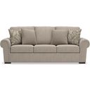 The appearance of Sararose Sofa In Heather designed by Signature Design by Ashley in the traditional interior design. This heather piece of furniture was selected by 1StopBedrooms from Sararose Collection to add a touch of cosiness and style into your home. Sku: 5710238. Material: Polyester.