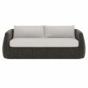 The appearance of Sarene Outdoor Sofa In Grey and Beige designed by Bernhardt in the modern / contemporary interior design. This grey and beige piece of furniture was selected by 1StopBedrooms from Sarene Collection to add a touch of cosiness and style into your home. Sku: O4477A. Material: Woven.