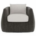 The appearance of Sarene Outdoor Swivel Chair In Grey and Beige designed by Bernhardt in the modern / contemporary interior design. This grey and beige piece of furniture was selected by 1StopBedrooms from Sarene Collection to add a touch of cosiness and style into your home. Sku: O4472SA. Material: Woven.