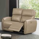 The appearance of Schlieren Power Loveseat In Beige designed by Furniture of America in the modern / contemporary interior design. This beige piece of furniture  was selected by 1StopBedrooms from Schlieren Collection to add a touch of cosiness and style into your home. Sku: FM6012BG-LV-PM. Material: Leather.