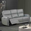 The appearance of Schlieren Power Sofa In Gray designed by Furniture of America in the modern / contemporary interior design. This gray piece of furniture  was selected by 1StopBedrooms from Schlieren Collection to add a touch of cosiness and style into your home. Sku: FM6012GY-SF-PM. Material: Leather.