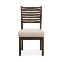The appearance of Scott Upholstered Side Chair Set of 2 In Antique Brown designed by Moti in the traditional interior design. This antique brown piece of furniture was selected by 1StopBedrooms from Scott Collection to add a touch of cosiness and style into your home. Sku: 58111002A. Material: Solid Wood.