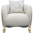Scotts Square Matching Chair In Light Champagne