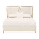 Scotts Square Queen Bed In Light Champagne